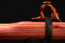 Eastern Red Cedar Native American Flute, Minor, Mid G-4, #F14J